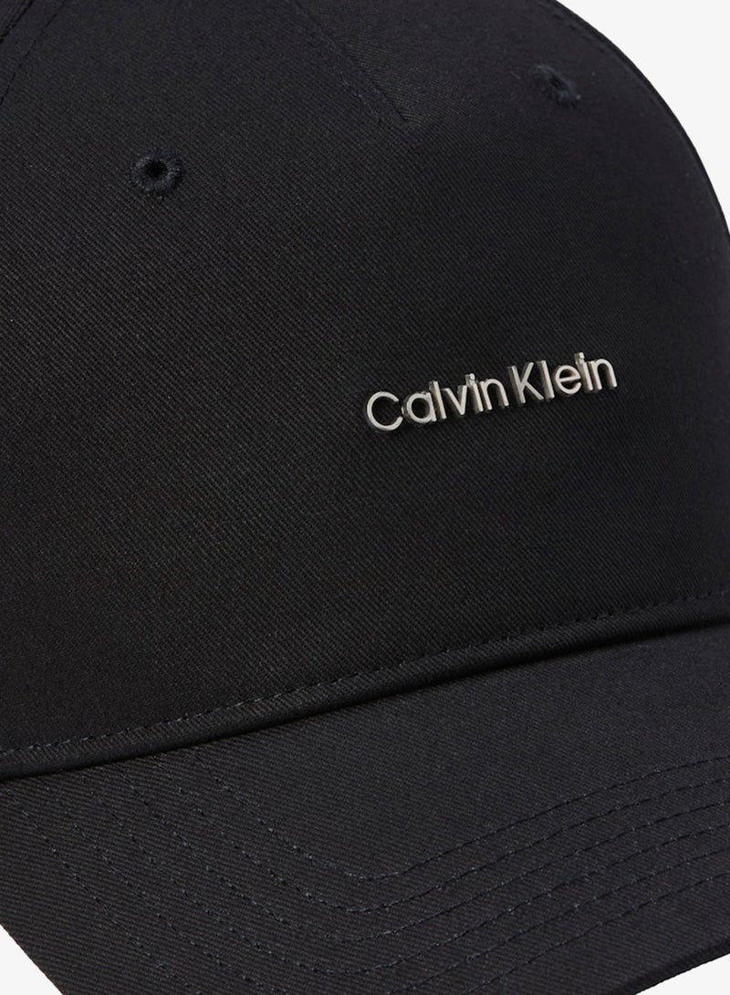 CALVIN KLEIN Metal Logo Twill Baseball Cap - Image 4