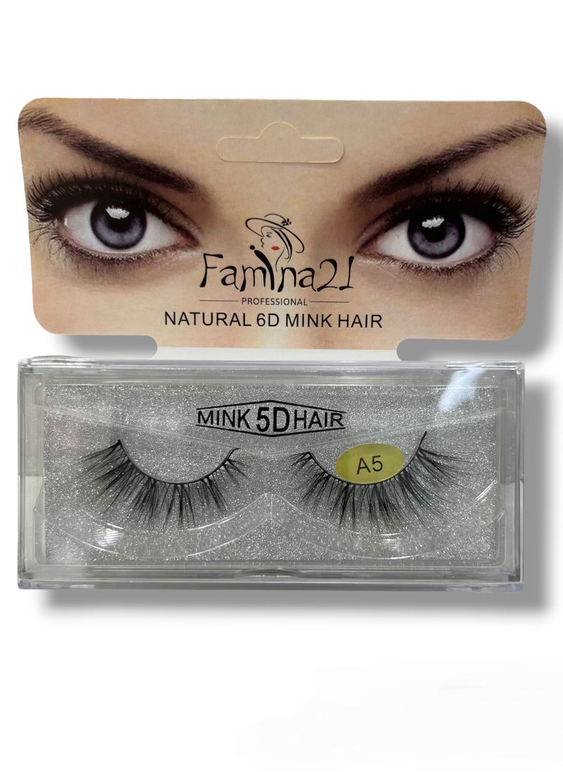 Famina21 Natural 6D/5D Mink Hair Eyelashes - Set of 30 Models (A5) - pzsku/Z43A8F8CEB4EC48DE3181Z/45/_/1706950485/af40e248-29bc-4606-9ba5-49547f3244ef