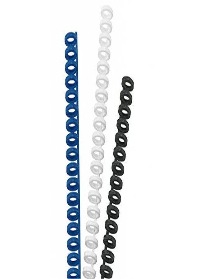 GBC IbiClick Binding Spine 34R 8.0mm with 45 Sheet Capacity, A4 Blue (Box of 50) - Image 3