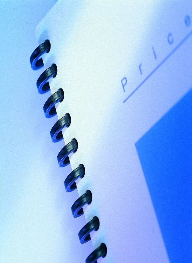 GBC IbiClick Binding Spine 34R 8.0mm with 45 Sheet Capacity, A4 Blue (Box of 50) - Image 4