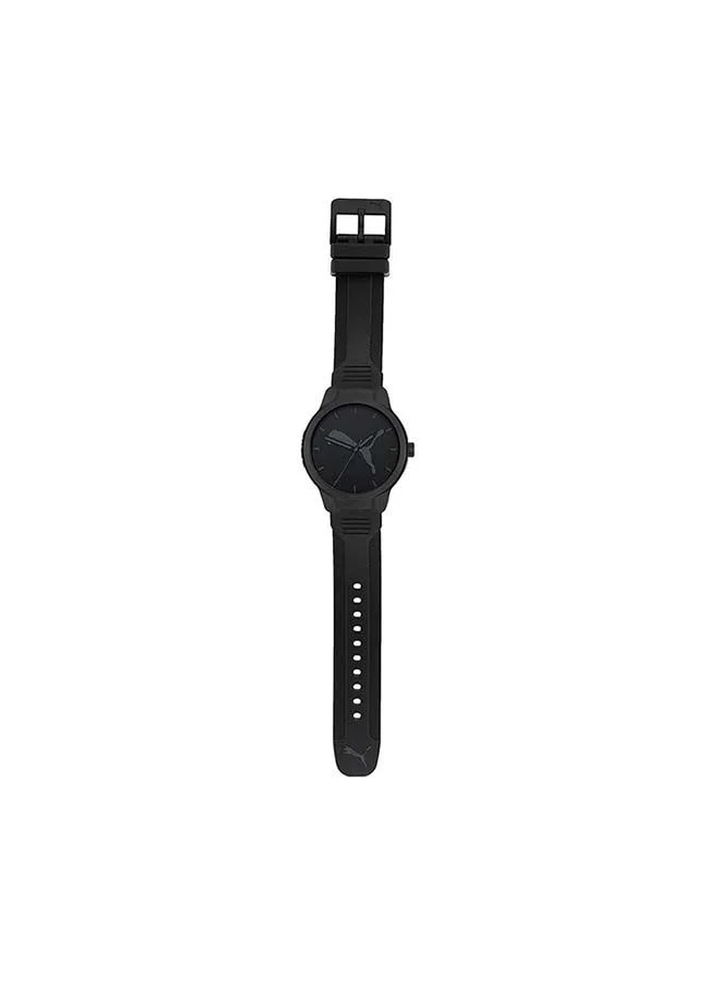 بوما Reset V2 Silicone Strap Analog Wrist Watch for Men PU P5004-43mm-Black