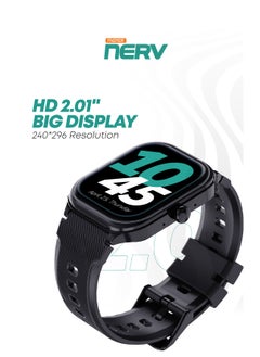 Faster Smart Watch 2 - 2.01" HD Display, Bluetooth Calling, Fitness Tracker, Heart Rate & Sleep Monitor, Sports Modes, IP68 Waterproof, 290mAh Battery, for Men and Women, Compatible with Android & iOS  - Image 4