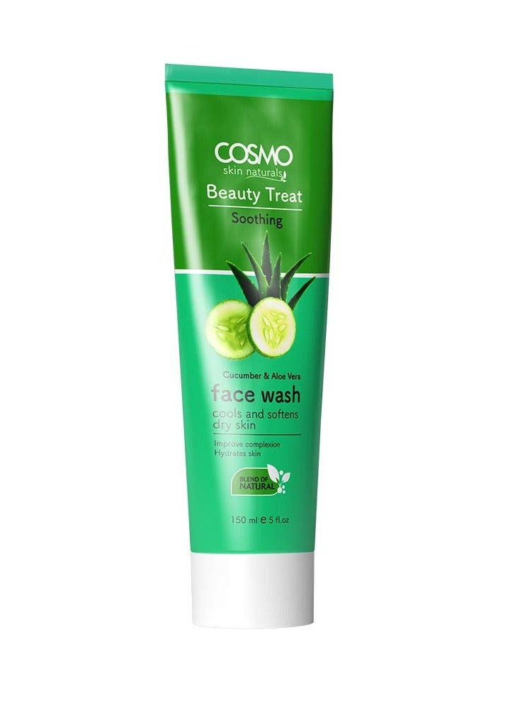 كوزمو غسول الوجه بالخيار والصبار 150 مل - Image 1