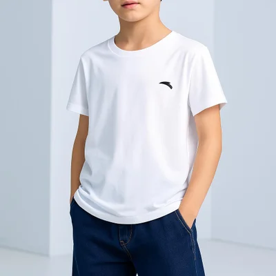 ANTA Kids SoftCotton Tee – Lightweight Everyday Comfort T-Shirt