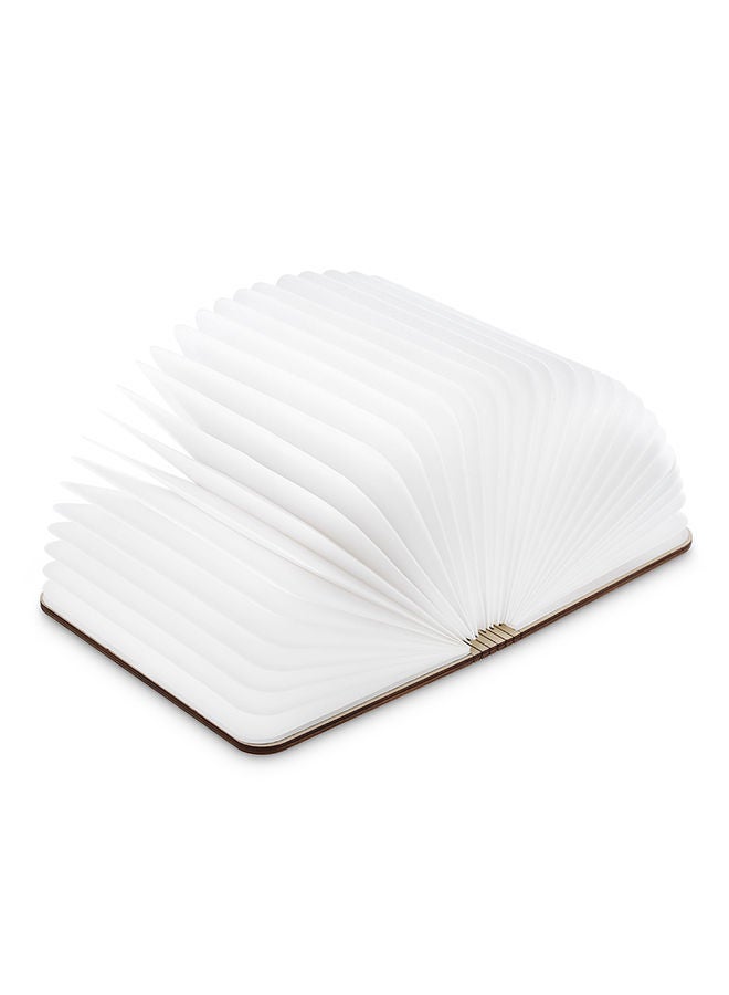 نيبمينينت مصباح LED ليلي على شكل كتاب مزود بثلاثة أوضاع وقابل لإعادة الشحن عبر منفذ USB أصفر 26.5x20.5x5.5سنتيمتر - Image 1