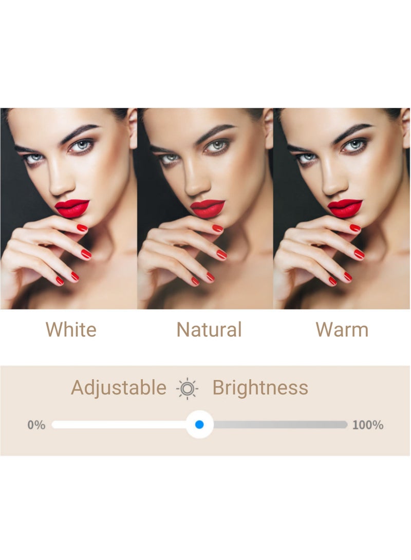روك بو عصا سيلفي لاسلكية L15 بتقنية البلوتوث مقاس 1110 مم مع حامل ثلاثي صغير مزود بإضاءة خلفية ودوران 360 درجة - Image 2