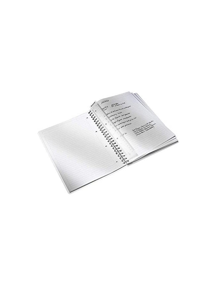 LEITZ Leitz Wow Polypropylene Notebook 80 Sheets A4 White  - Image 3