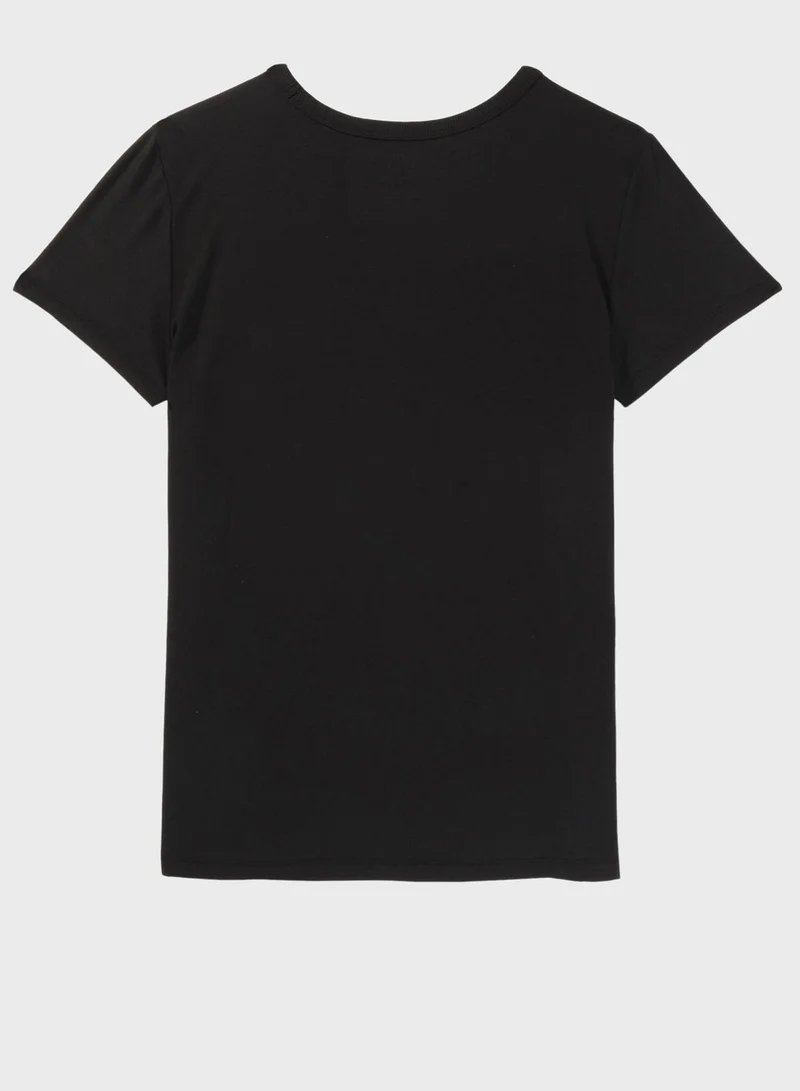 امريكان ايجل Crew Neck Boyfriend T-Shirt
