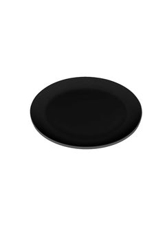 KULSAN Melamine Dinner Plate Set Black Bolor 26 cm 4 Pcs  - Image 2