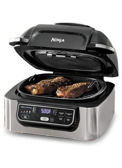 5 in 1 Foodi Countertop Grill with 4 Quart Air Fryer AG301UK 5.7L