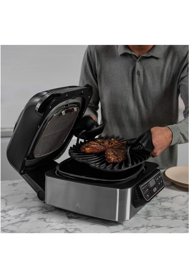 Ninja - 5 in 1 Foodi Countertop Grill with 4 Quart Air Fryer AG301UK 5.7L - Image 1
