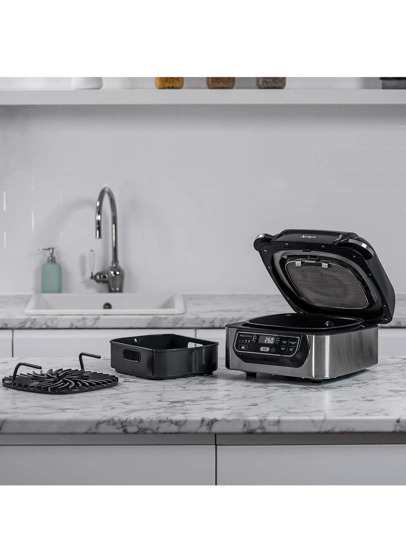Ninja - 5 in 1 Foodi Countertop Grill with 4 Quart Air Fryer AG301UK 5.7L - Image 1