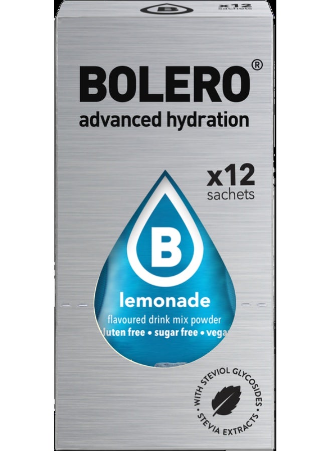 بوليرو منكهات الماء بوليرو - نكهة الليموناضة (12*3 جرام) - Image 1