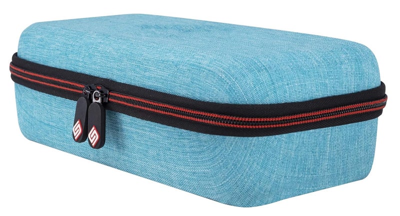 Satisfye - ZenGrip Go Elite Bundle (Lite), Accessories Compatible with Nintendo Switch Lite - Bundle includes: Grip, Elite Case, Low Profile A-C USB Cable. BONUS: 2 Thumbsticks (Turquoise) - Image 5