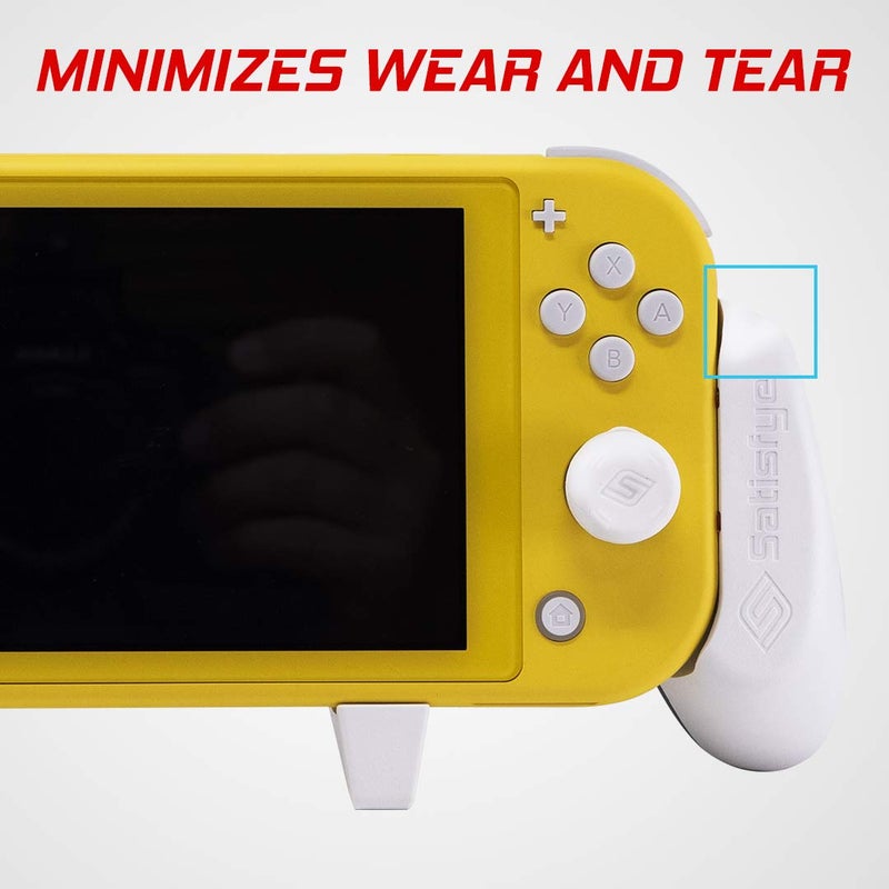 Satisfye - ZenGrip Go Elite Bundle (Lite), Accessories Compatible with Nintendo Switch Lite - Bundle includes: Grip, Elite Case, Low Profile A-C USB Cable. BONUS: 2 Thumbsticks (Turquoise) - Image 3