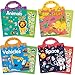 ROATEE Reusable 4Set Sticker Books for Toddlers 24 Toy Stickers Pad Reusable Sticker Books for Toddlers 13 Fashion Activity Birthday Gift Toy for Girl BoyAnimals Dinosaurs Space Vehicles - Image 4