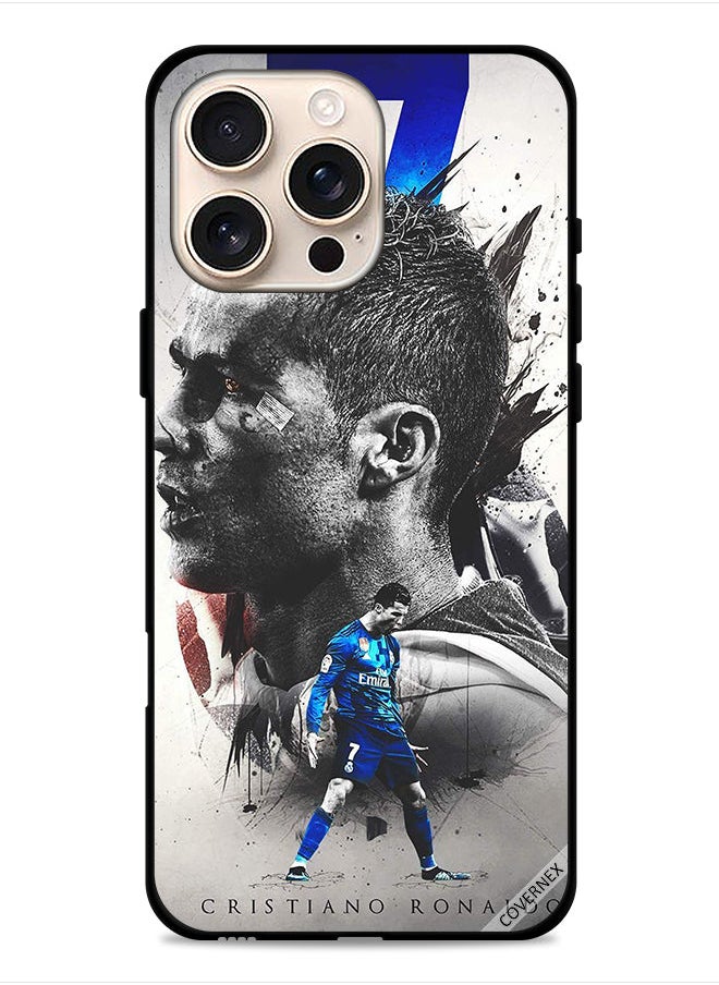 Covernex - Apple iPhone 16 Pro Max Protective Case Cover Cristiano Ronaldo Wallpaper - Image 1