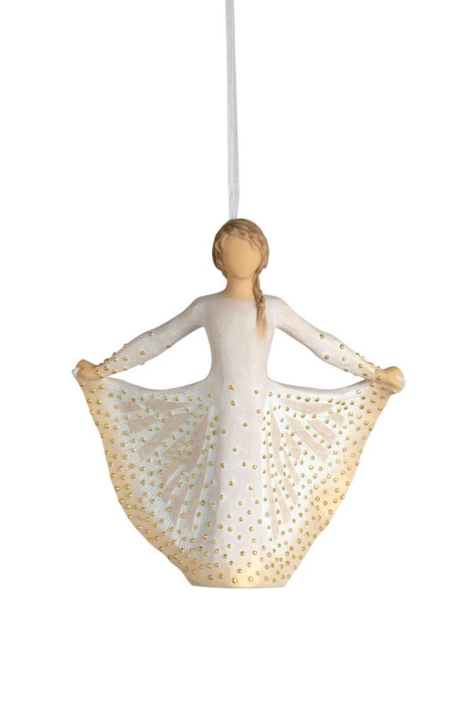 Willow Tree Butterfly Ornament  sculpted hand-painted figure