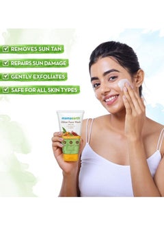 Mamaearth Mamaearth Ubtan Natural Face Wash For all Skin Type with Turmeric & Saffron for Tan Removal 150 ml  - Image 3