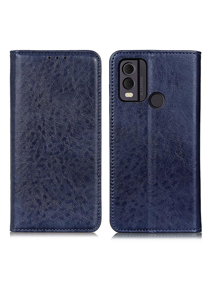 S-TOP Case For Nokia C12 4G Magnetic Crazy Horse Texture Leather Phone Case - Image 1