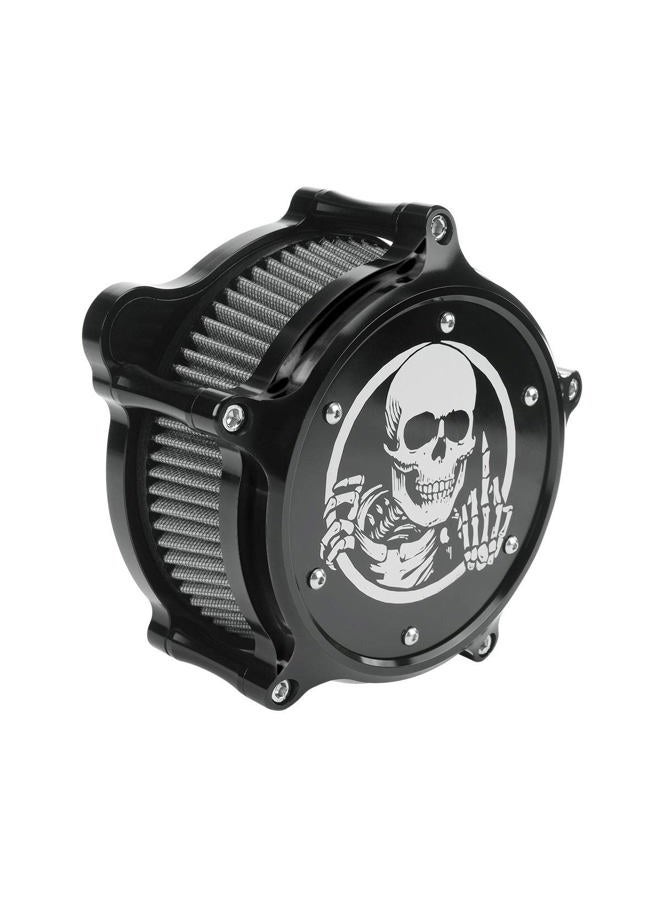 FIASRAC Air cleaners filters Motorcycle Air Cleaner Skull Style Air Filter Kit Fit For Harley FLHR Road King FLHX Street Glide FLTRX Road Glide Softail 18-24 Touring M8 2017-2023 - Image 5