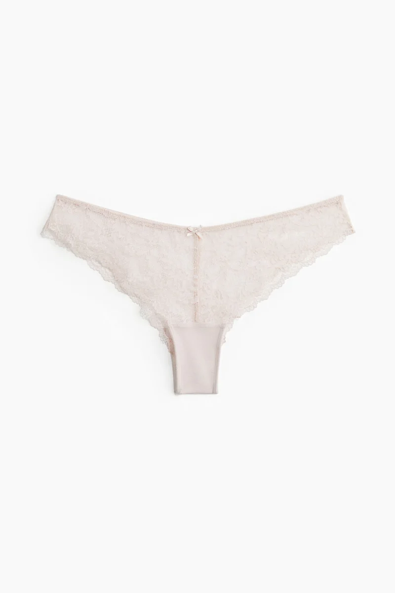H&M 5-pack lace Brazilian briefs
