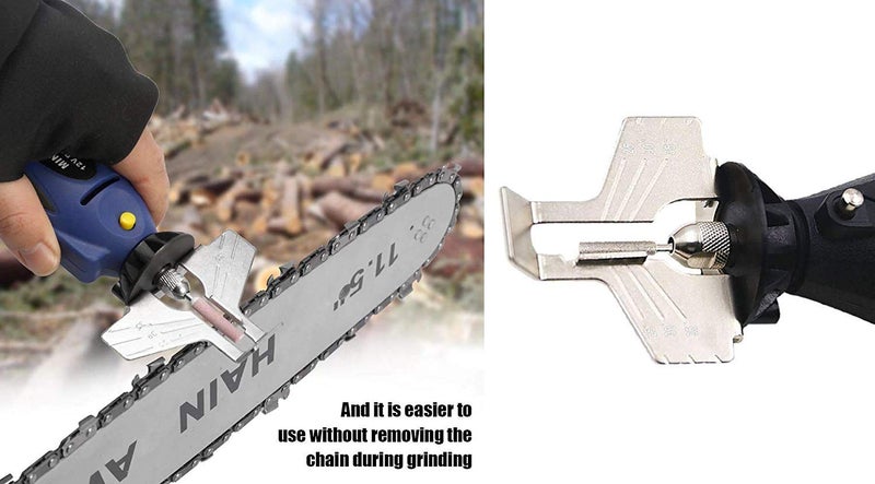 DIY Crafts Pack Of 1 Pc, Silver, Mini Power Drill Tools Saw Sharpening Drills Attachment Sharpener for Drill Bits Adapter Drill Rotary Tools Accessories Tool Sha(Pack Of 1 Pc, Silver) - Image 3