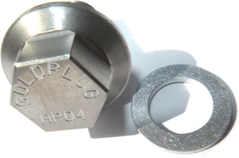 GoldPlug Magnetic Drain Plug AP-04 - Stainless Steel - Image 2