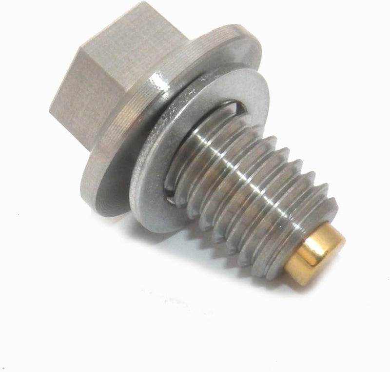 GoldPlug Magnetic Drain Plug AP-04 - Stainless Steel - Image 1
