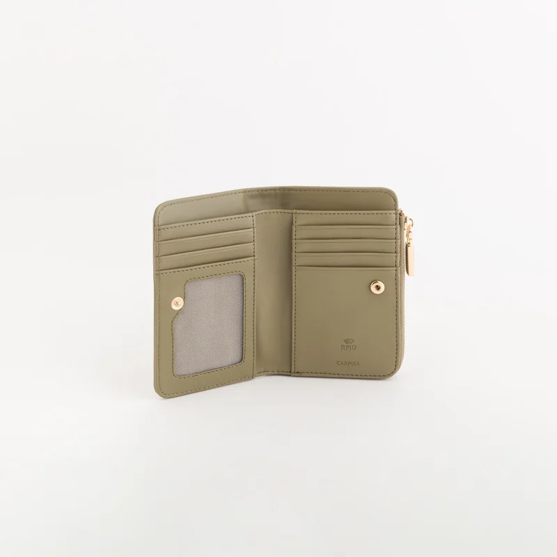 كاربيزا Women's Leather Wallet - Fresia
