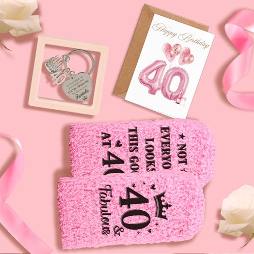 Giftota 40th Birthday Gifts Women, 40 Year Old Birthday Gifts for Women Self Care Relaxing Spa Gift Basket Fabulous 40th Birthday Gift Idea for Her Happy 40Yr Birthday Gift for Woman Mom Wife Sister Friends - Image 5