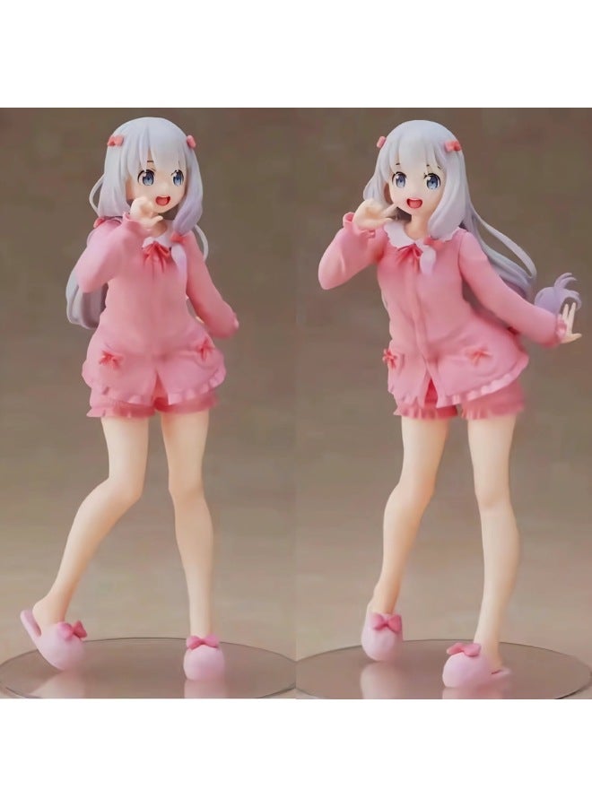 Desktop Chassis Ornaments Secondary Yuan Original God Hand Dessert Kali Spark Knight Game Peripheral Model Doll-Color:Hequan Yarn Mist [height About 22cm] Bagged