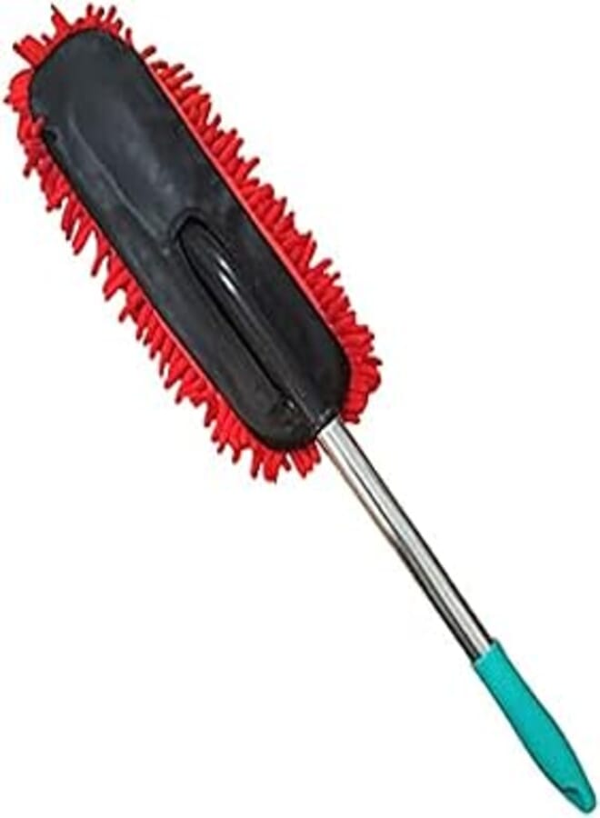 Car Dust Brush Absorbs Dirt And Dust Faster - CCB01 (Red)