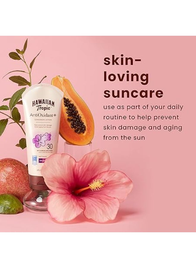 Hawaiian Tropic لوسيون واقي من الشمس مضاد للأكسدة SPF30 - Image 3