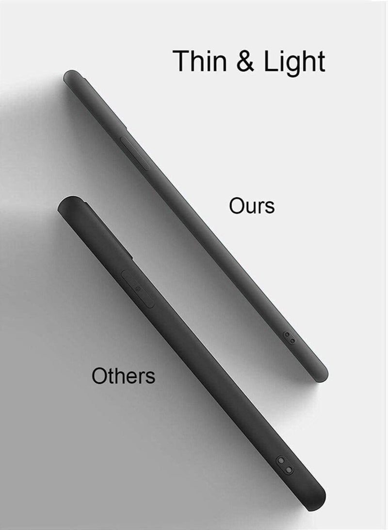 Techie Stylish TPU Silicone Back Cover Case for Tecno Spark 20C / Tecno Spark Go 2024 – Slim Fit Design, Smooth and Soft – Black - Image 3