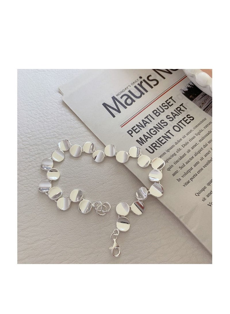 Retro S925 Silver Bracelet  - Image 1