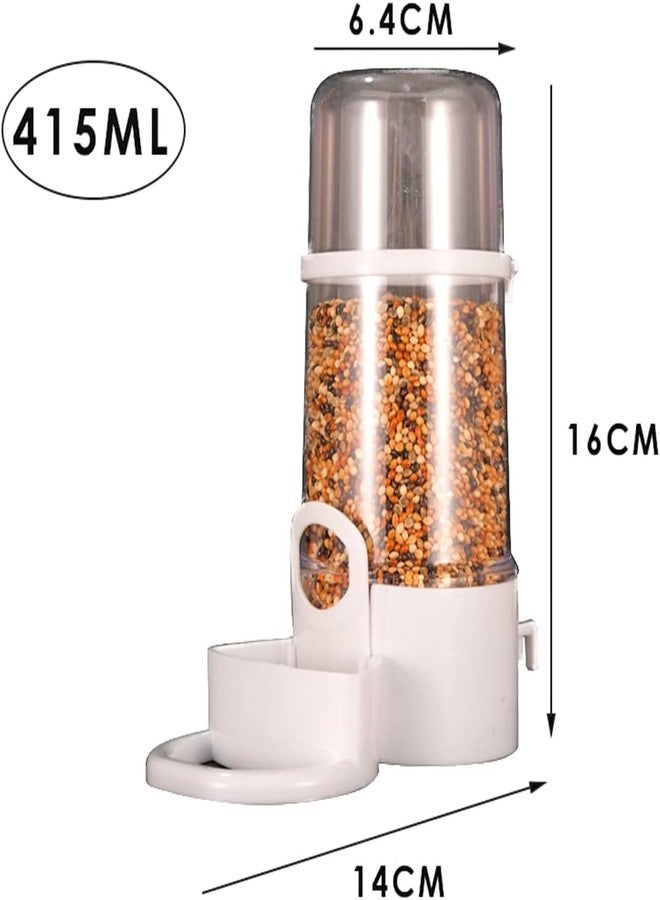 Yamibobo Automatic Bird Food Feeder Bird Seed Bowl with Clip Pet Bird Supplies Dispenser Bottle Food Cup Bowls for Pet Parrot Cage - Image 5