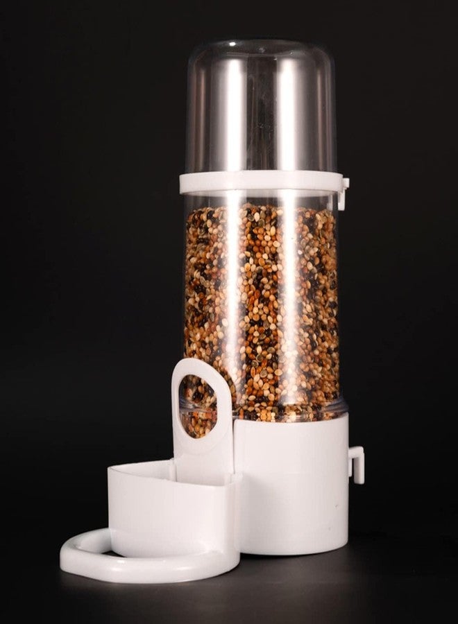Yamibobo Automatic Bird Food Feeder Bird Seed Bowl with Clip Pet Bird Supplies Dispenser Bottle Food Cup Bowls for Pet Parrot Cage - Image 3