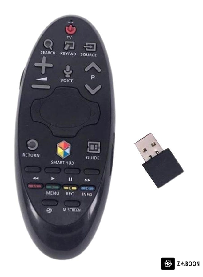 Zaboon Replacement Remote Control For Samsung Touch 3D TV Black