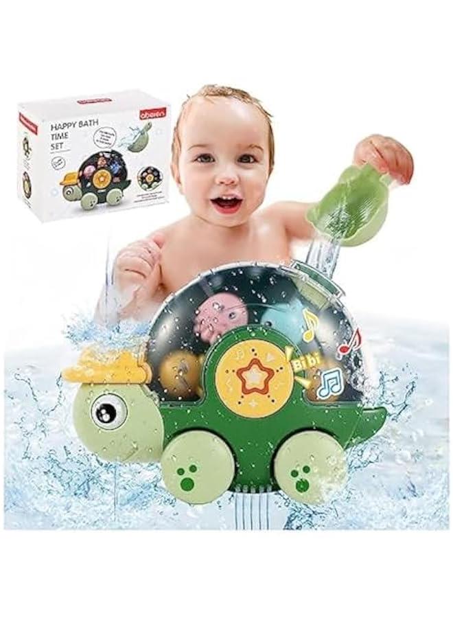 HOOKOR Baby Bath Toys for Toddlers 1 2 3,Water Toys for 1-3 Years Old Boys Girls Gifts Pool Toys for Toddlers 1-3 Bathtub Toys for Babies 6-18 Months Swim Toys Birthday Prime Gifts for Boy Girl - Image 1