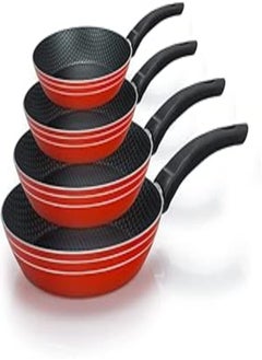 TRUEVAL Trueval frypan set 4 pcs size : 16-18-22-28 