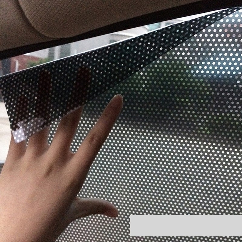 🚗 ملصقات اسود نافذة سيارة جانبية واقية من الشمس مضاد للأشعة فوق البنفسجية مقاومة للحرارة عدد ٢ - Image 4