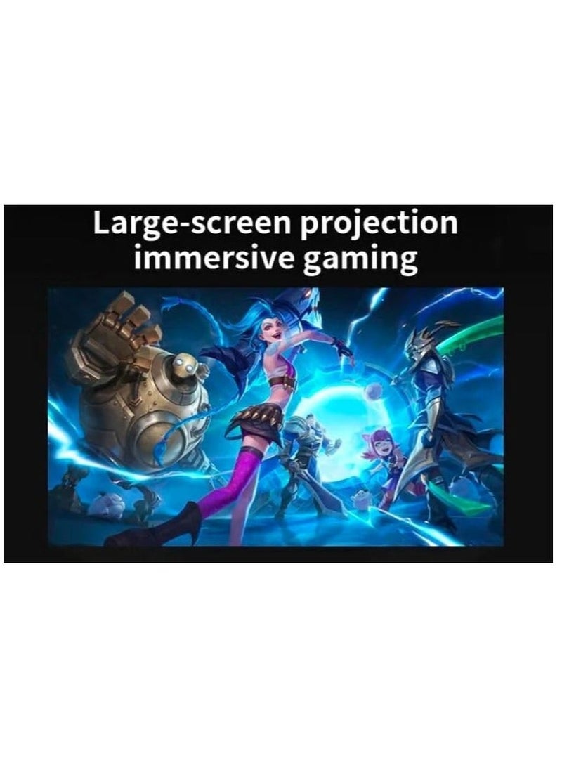 TIGER Q2 Android HDMI Video Projector – 5G WiFi, Bluetooth, FHD Resolution, 5M Projection Distance, Portable Outdoor Movie Projector for Home Cinema, Parties, and More – Ideal for Movies, Gaming, and Presentations  - Image 3