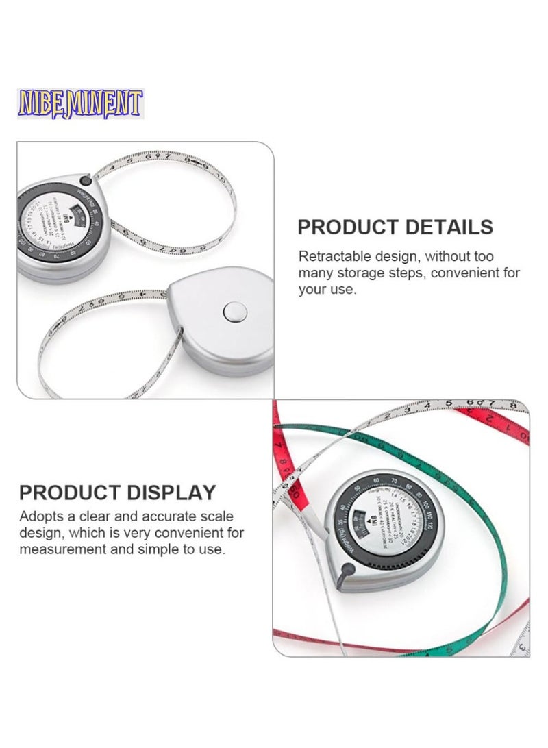 NIBEMINENT Bmi Measuring Tape, Bmi Wheel Calculator Body Mass Index Calculator, Body Tape Measure for Body Measurements, Sewing & Crafts - Image 5