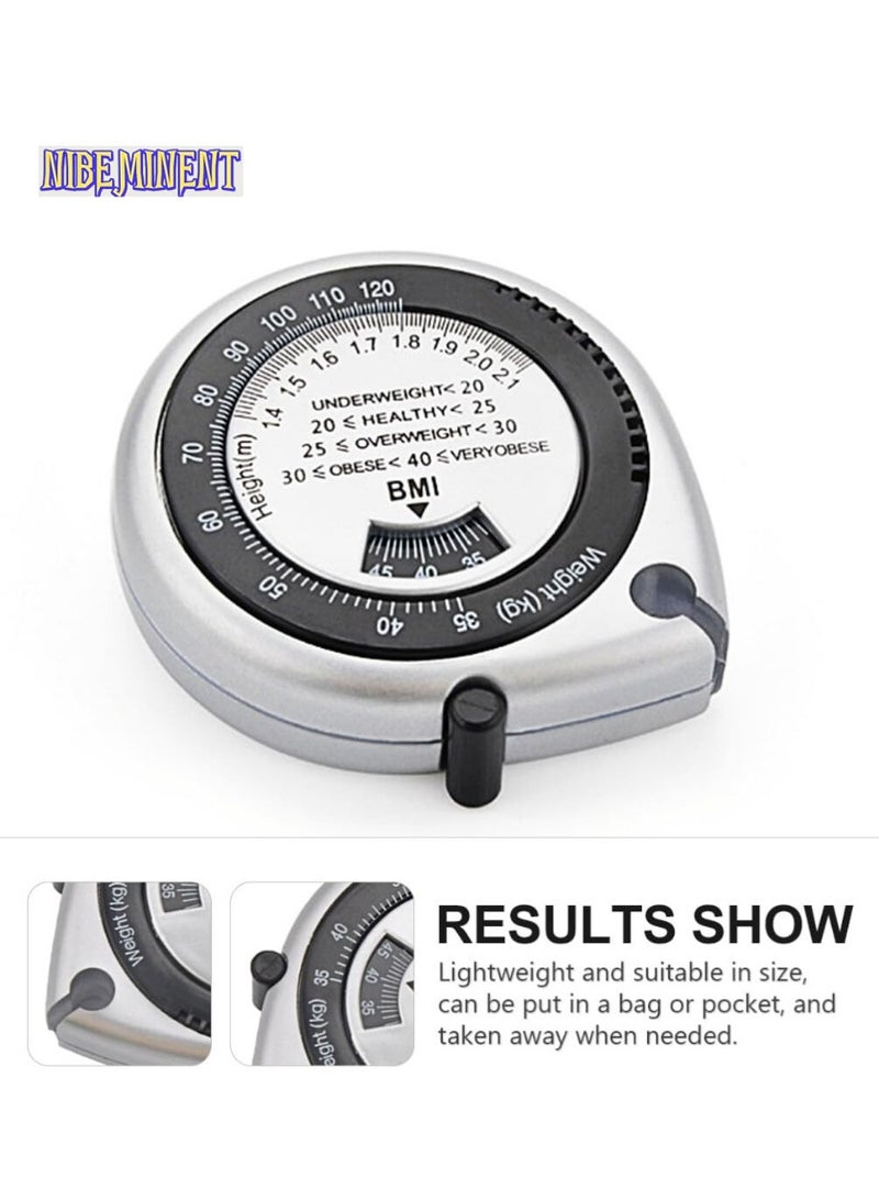 NIBEMINENT Bmi Measuring Tape, Bmi Wheel Calculator Body Mass Index Calculator, Body Tape Measure for Body Measurements, Sewing & Crafts - Image 4