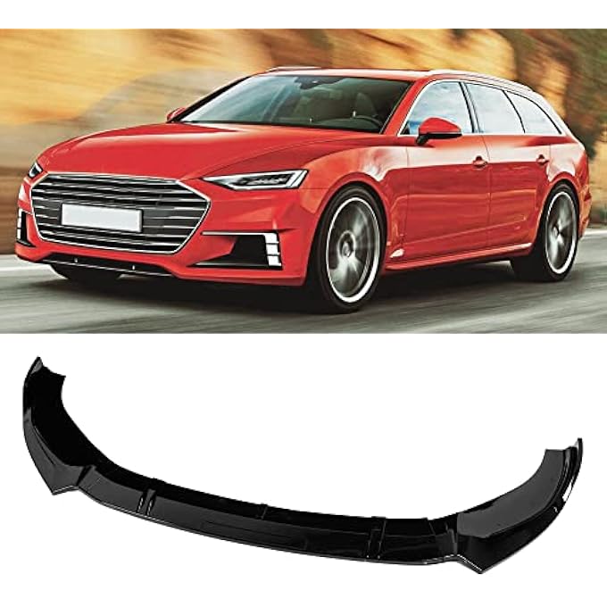 Brilluxa Bumper Lip 3-Stage ABS, Front Chin Spoiler, Compatible with C8, Vehicle Bumper Valance, Car Splitter Protector - Image 5