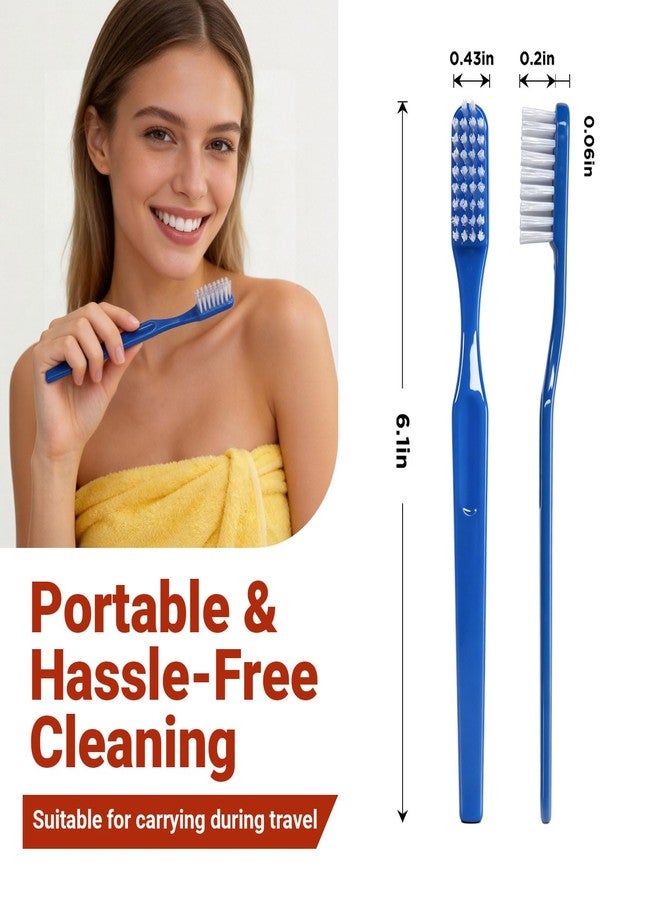 COCOBURI 144 Pack Disposable Toothbrush- Disposable Toothbrushes with Toothpaste-Prepasted Disposable Toothbrushes-Toothpaste Built in-Bulk Travel Toothbrushes-Cinnamon - Image 2
