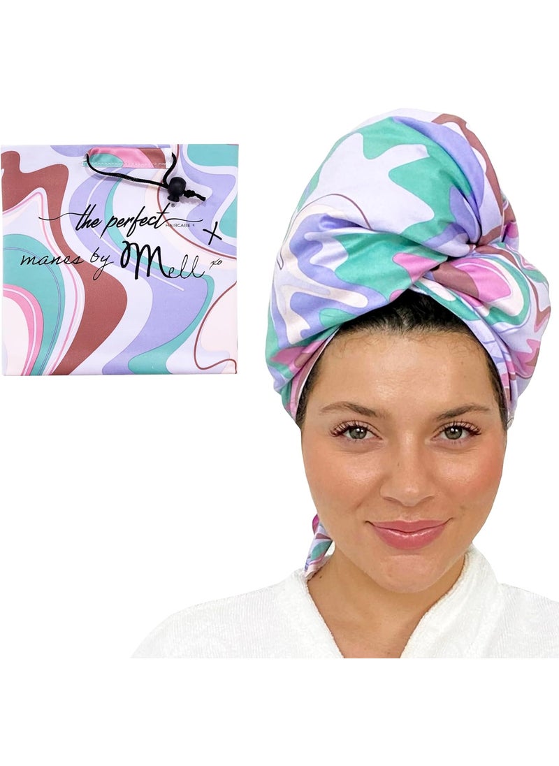 THE PERFECT HAIRCARE - THE PERFECT HAIRCARE  Limited Edition Manes by Mell Microfiber Hair Towel by Mell Guido - Image 1