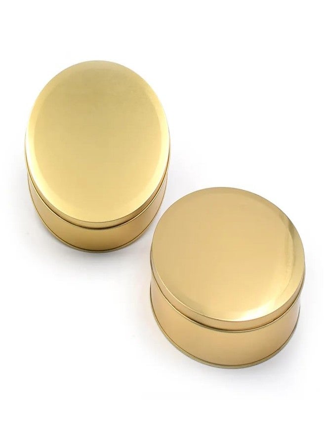 BAKING SET Golden Dream Cake Tin Torte - 5.5 x 2.5 Inch - Perfect for Cookie Cakes (Gold) - Image 2