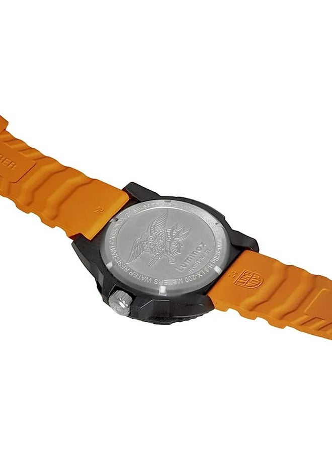 Luminox - Men's Analog Round Shape Rubber Wrist Watch XS.3603 - 45 Mm - Image 1